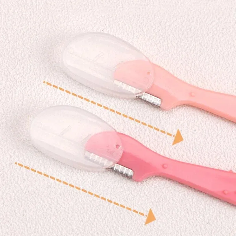 Augenbraue Trimmer Klinge Rasierer Tragbare Gesicht Rasierer Augenbraue Epilation Haar Entfernung Schneider Sicherheit Rasiermesser Frau Make-Up Image