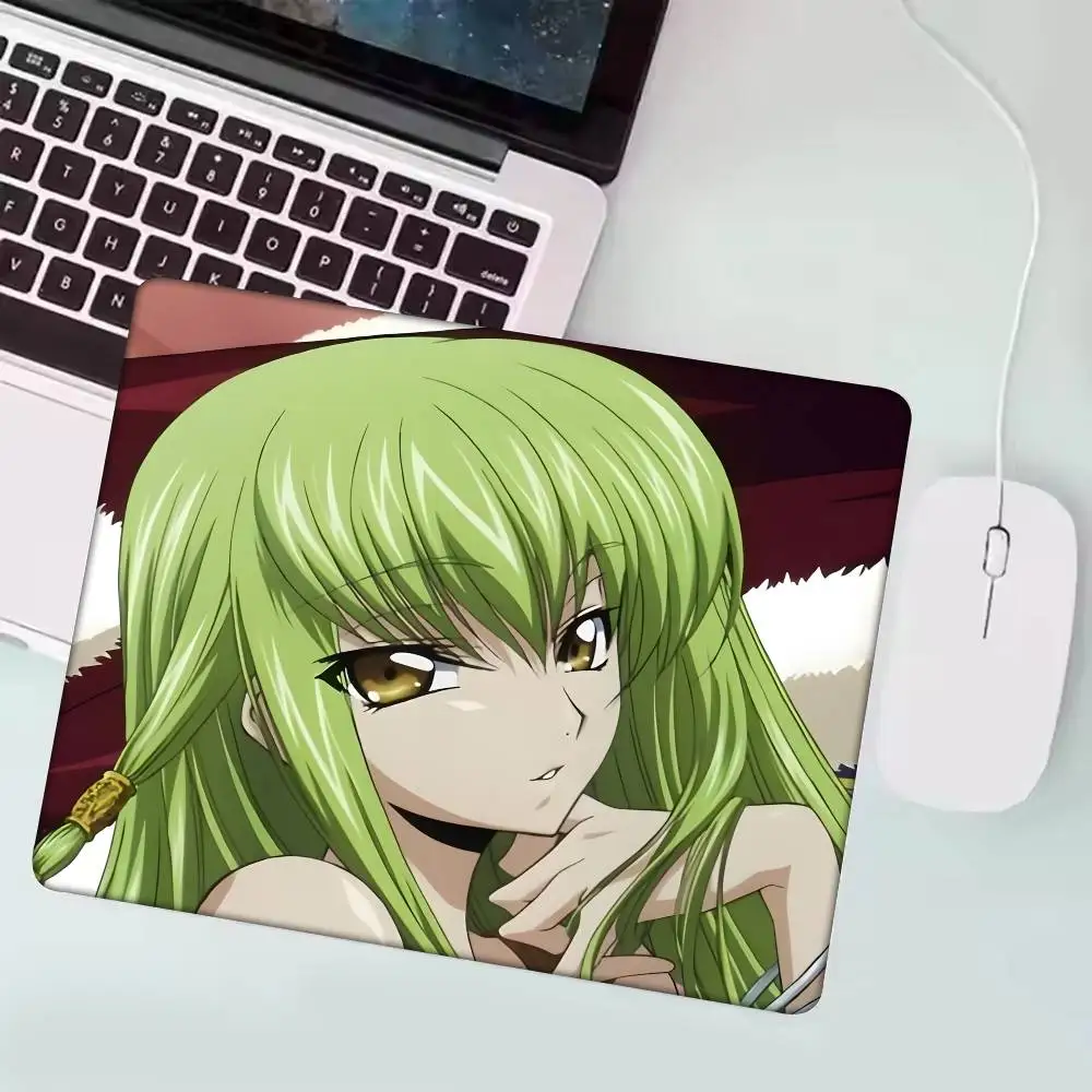 1pc Anime C.C Mousepad Kleine LockEdge Für Gamer Computer Schreibtisch Pad Rechteckige Anti-slip Gummi Image