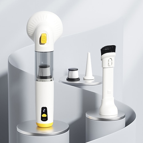 Leistungsstarker Tierhaarsauger mit Bürste und Kamm für effizientes Entfernen von Tierhaaren, leicht zusammenklappbar für Zuhause und unterwegs Image