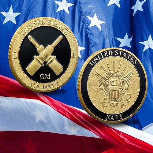 Gedenkmünze des US Marine Corps – 250. Jahrestag der Vereinigten Staaten, militärische Sammlermünze aus Metall für Marinesoldaten patriotische Geschenke Image