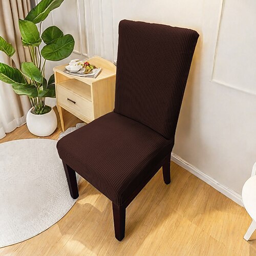 Bürostuhlbezug, Hockerbezug, geometrisch bedruckter Polyesterbezug, Stretch-Stuhlschutzbezug für Homeoffice und Wohnzimmer Image