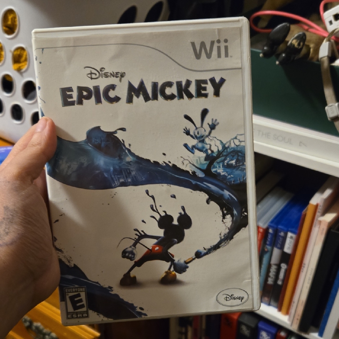 Disney Video Games & Consoles | Disney Epic Mickey Wii Game - Blue And Black | Color: White | Size: Os