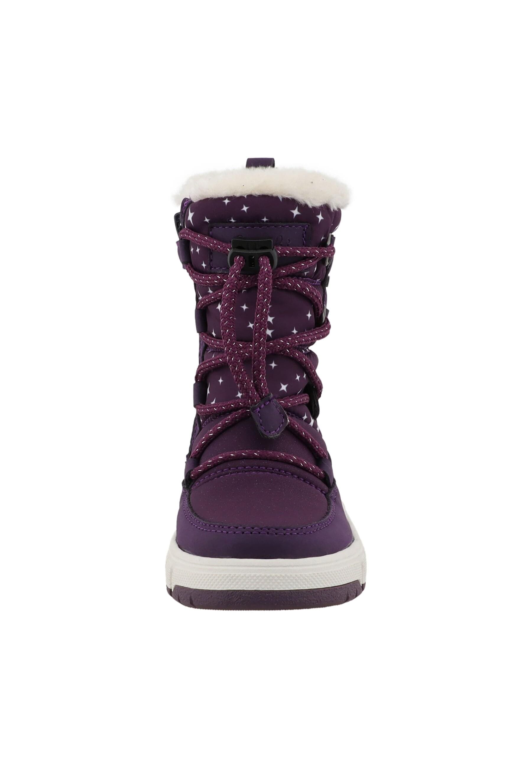 Stiefel LURCHI "Lurchi Viona-TEX", Damen, Gr. 35, lila, Polyurethan, Schuhe Stiefel