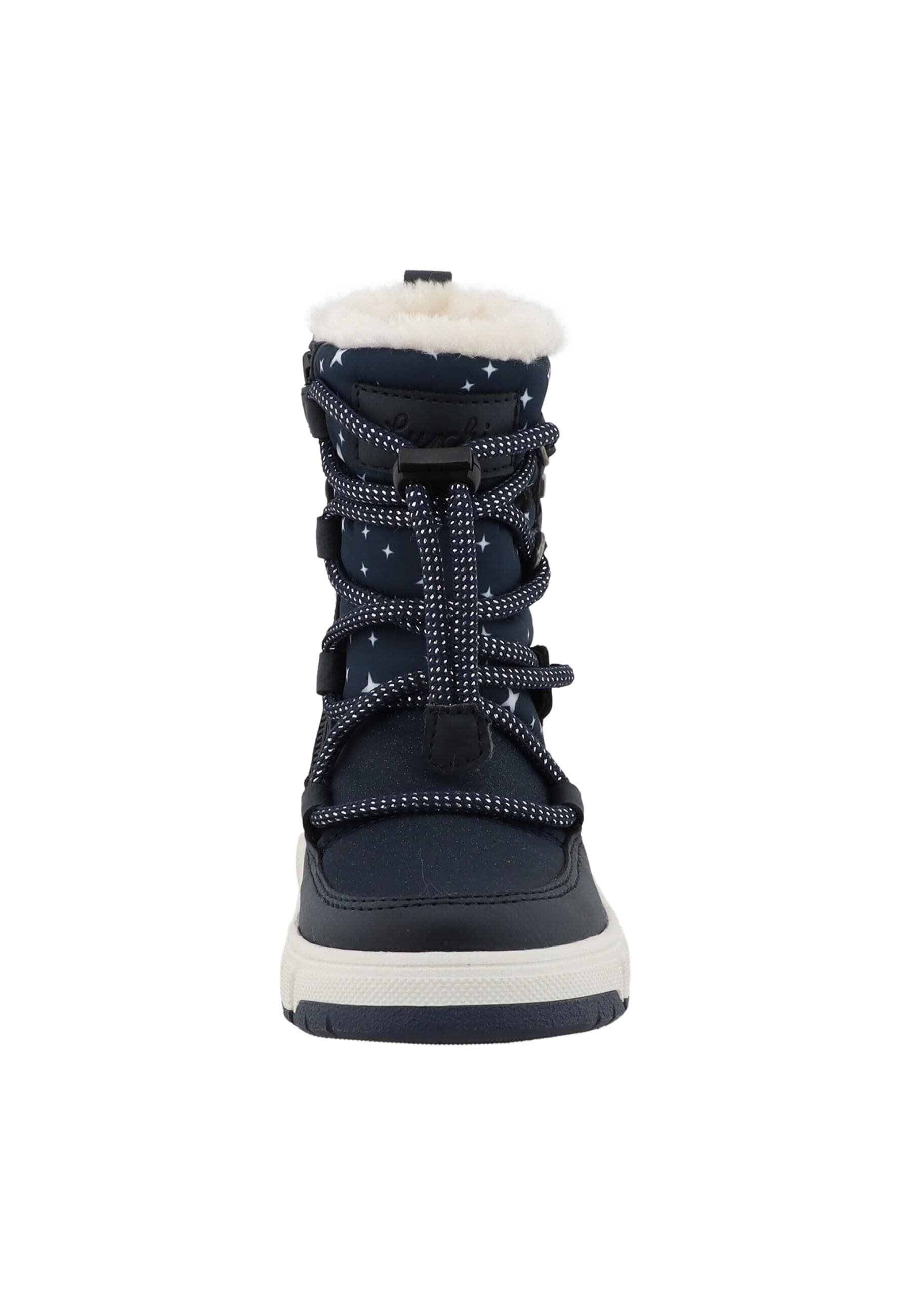 Stiefel LURCHI "Lurchi Viona-TEX", Damen, Gr. 27, navy, Polyurethan, Schuhe Stiefel