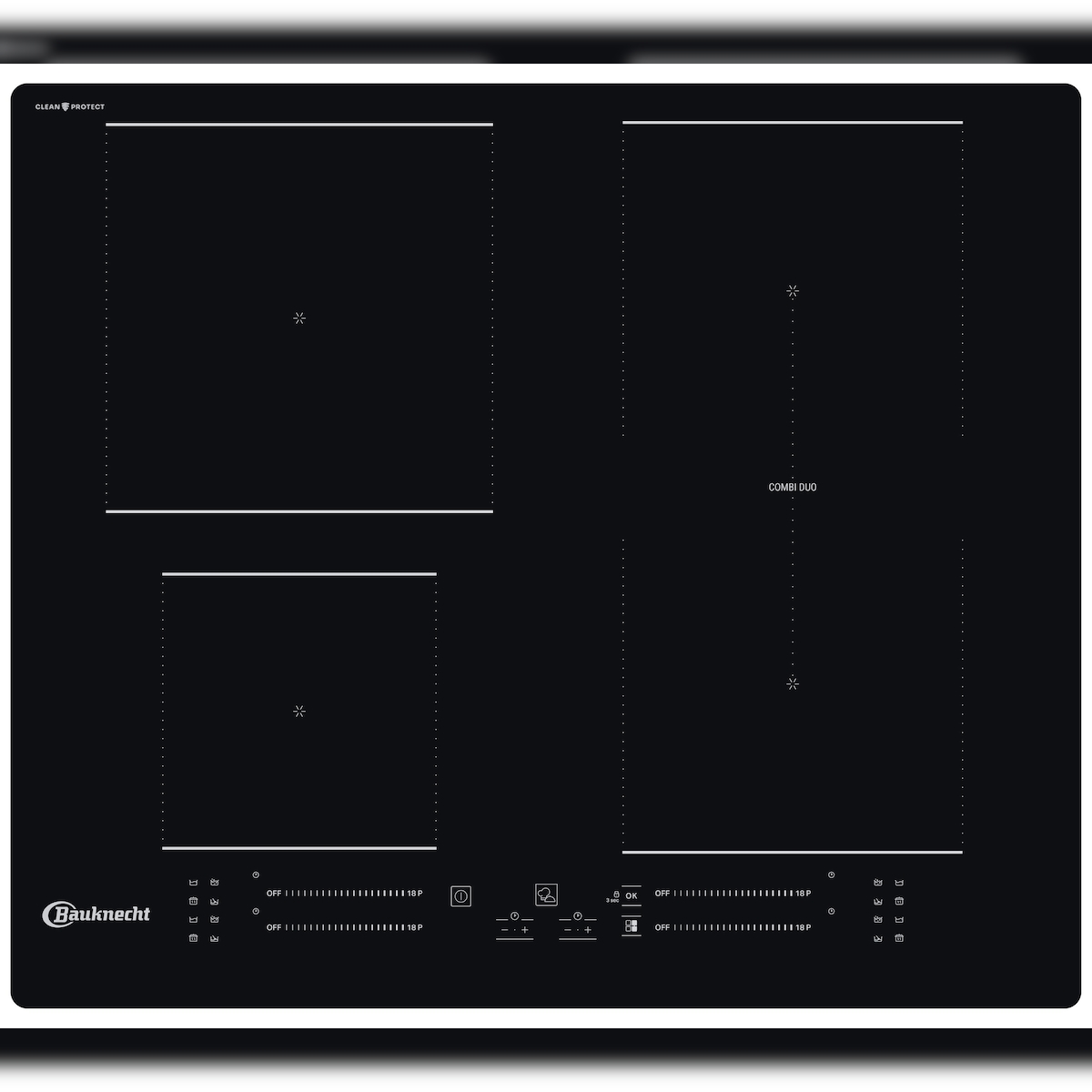 Bauknecht BS 1360B CPNE Induktions-Kochfeld autark 59cm Image