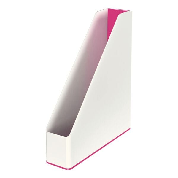 Leitz Stehsammler »WOW Duo Colour« DIN A4 pink, 7.3x31.8x27.2 cm Image