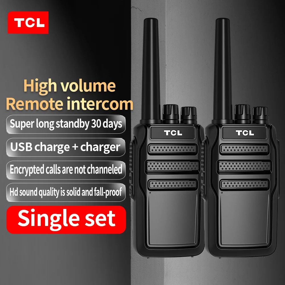 Tcl ht8 walkie-talkie ultra lange standby hoch leistungs fernbedienung profession elle kommerzielle zivile hotel ktv büro seite im freien drahtlos Image