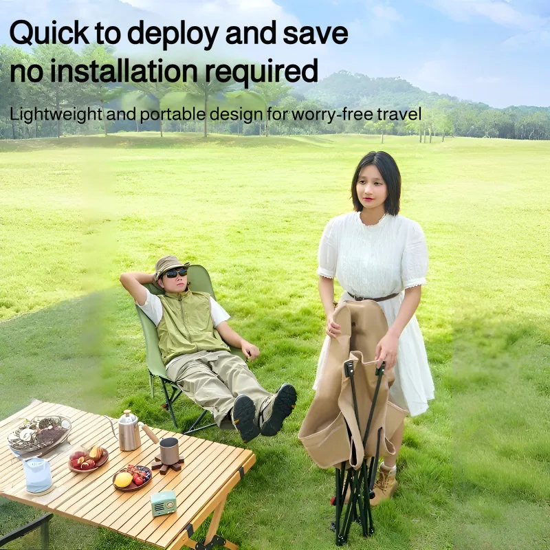 Verstellbarer Klappstuhl für den Außenbereich, tragbarer Campingstuhl, kann sitzen oder liegen, 2-in-1-Liegestuhl für die Mittagspause mit Rückenlehne für den Strand
