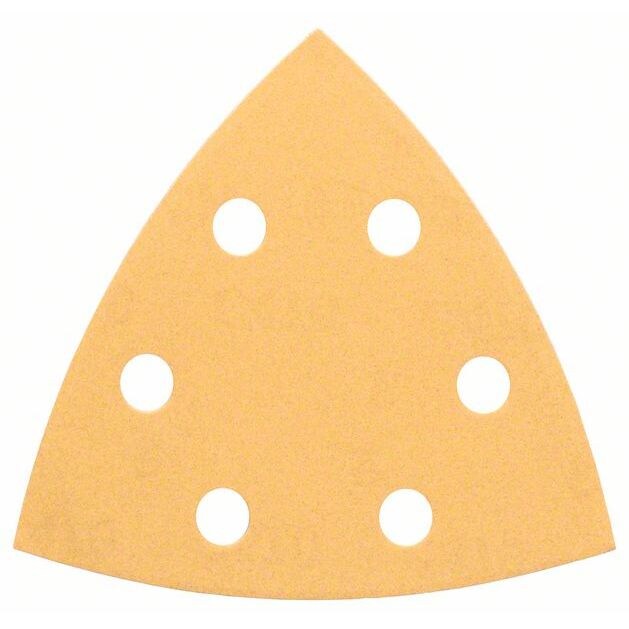 Schleifblatt C470 für Deltaschleifer, 93 mm, 120, 6 Löcher, Klett, 5er-Pack Image