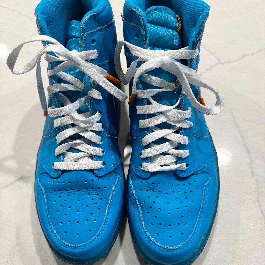 Nike Shoes | Air Jordan Nike 1 Retro High Og G8rd Gatorade Blue Lagoon Shoes Men's 10 2017 | Color: Blue/White | Size: 10