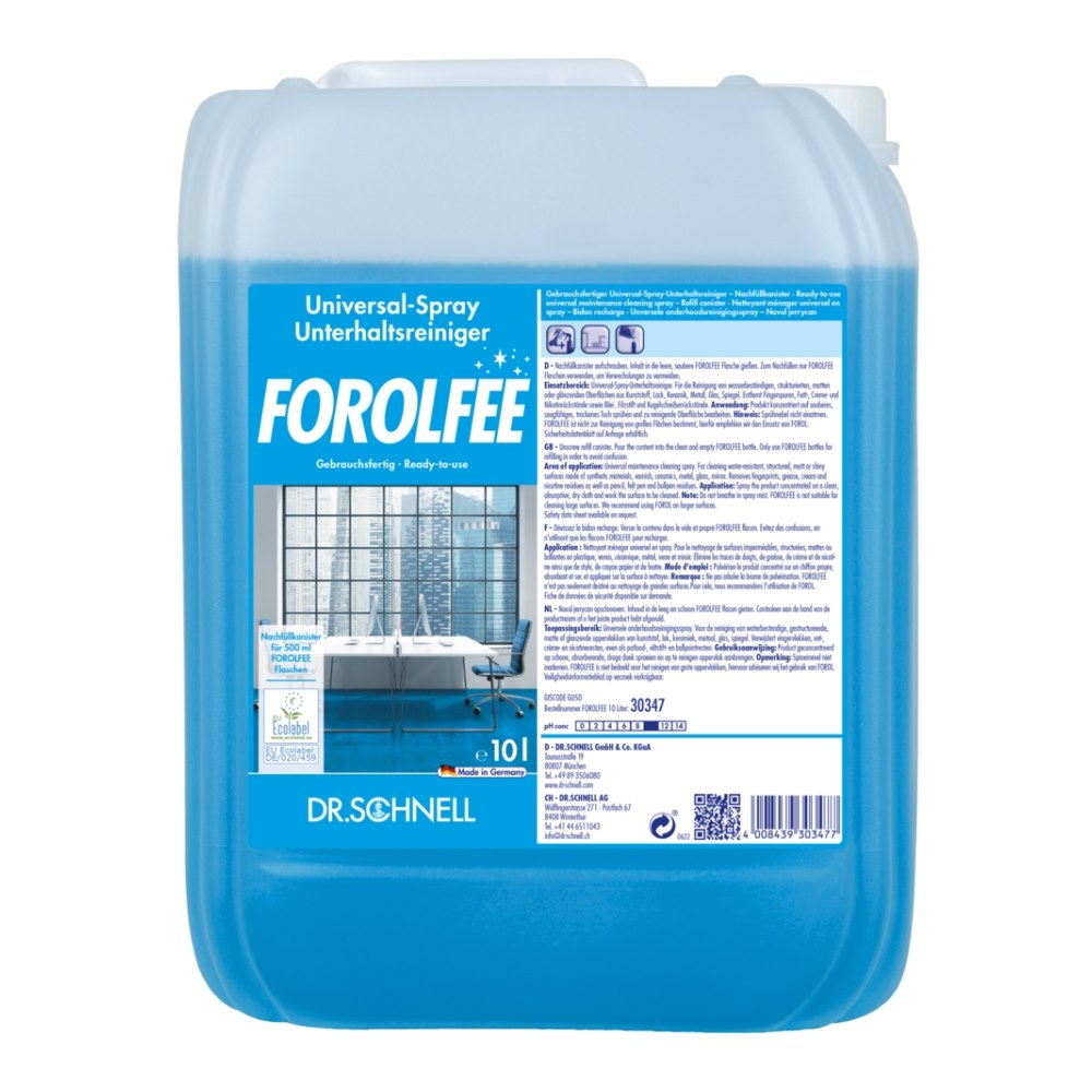 Dr. Schnell FOROLFEE Allzweckreiniger gebrauchsfertig – 10 Liter Kanister Image