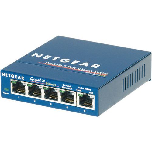 Switch Gs105 Nb Port:5 Cnx:10/100/1000 - Netgear