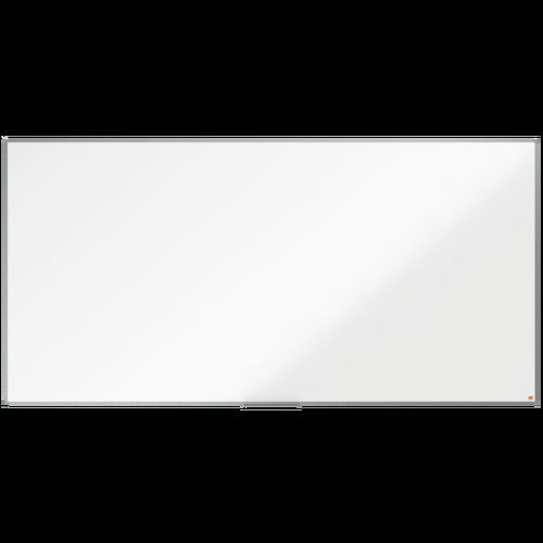 tableau blanc acier laqué essence magnétique nobo 240x120 cm