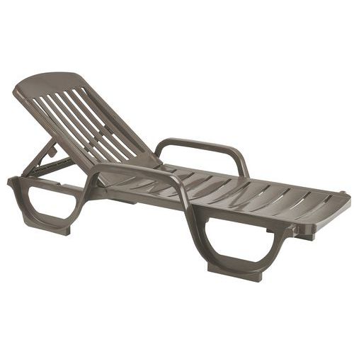 Bain De Soleil Miami 190 Cm - Taupe - Grosfillex