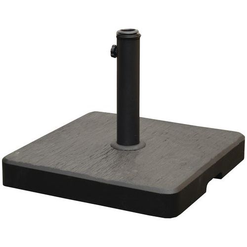 Pied De Parasol Béton 20 Kg Anthracite - Proloisirs