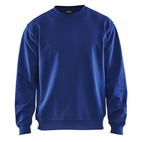 Sweat Col Rond Bleu Roi Taille Xl - Blaklader