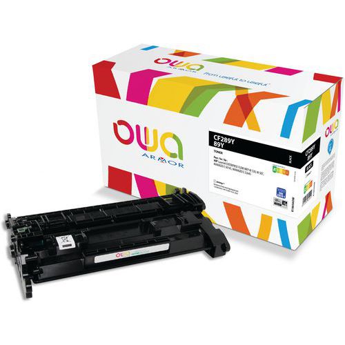 toner remanufacturé haute capacité hp cf289y noir