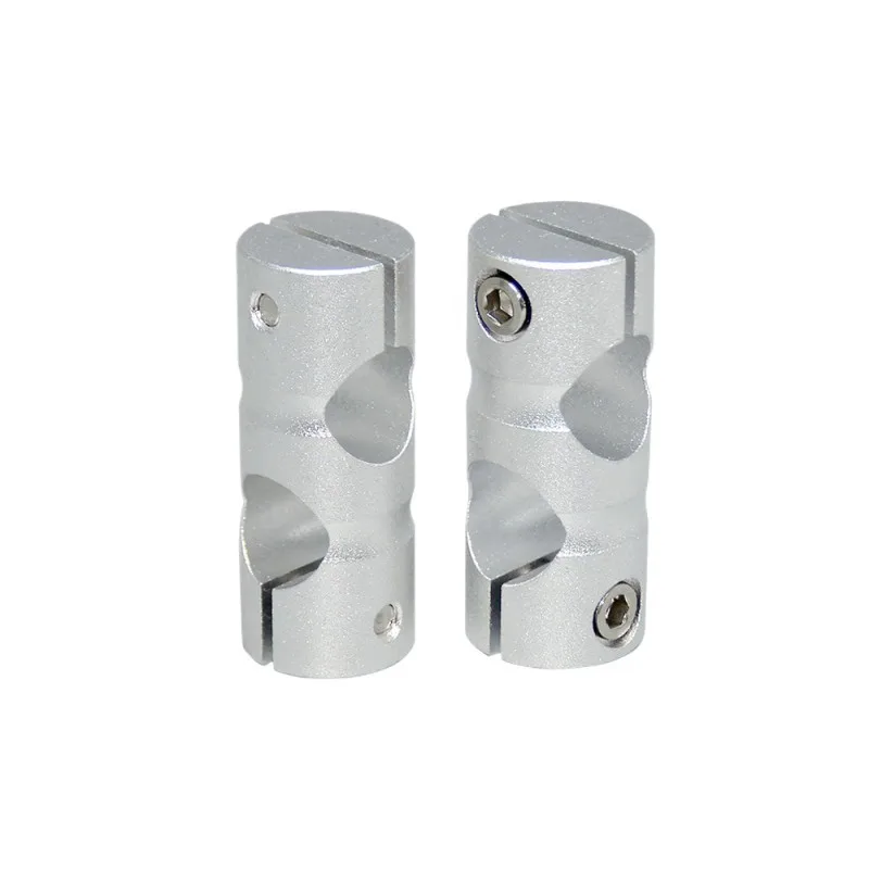 Aluminiumlegierung Zylinder Befestigungsklemme Kreuzachsenhalterung Strebenklemmen Optische Achse Kreuzblock Stahlrohr Befestigungshalterung Connecti Image