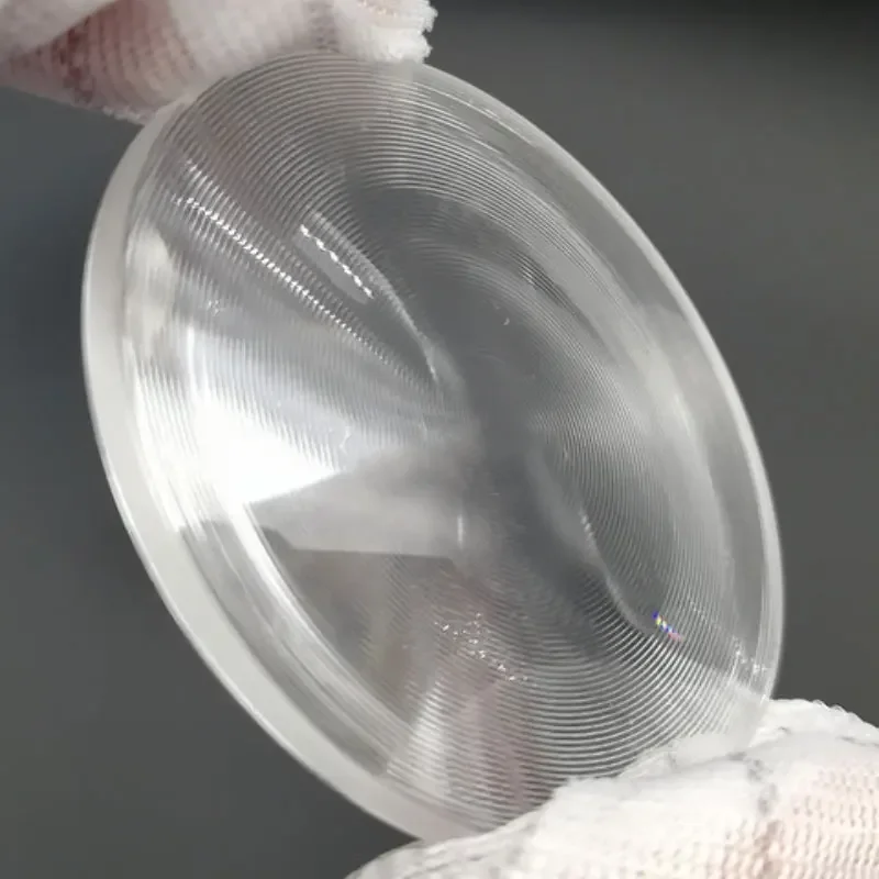 40 mm optische PMMA-Kunststoff-Fresnellinse, Solar-LED-Kondensatorlinse, Brennweite 28 mm, 35 mm, 40 mm, 55 mm, 60 mm, 70 mm, 80 mm, 1 Stück Image