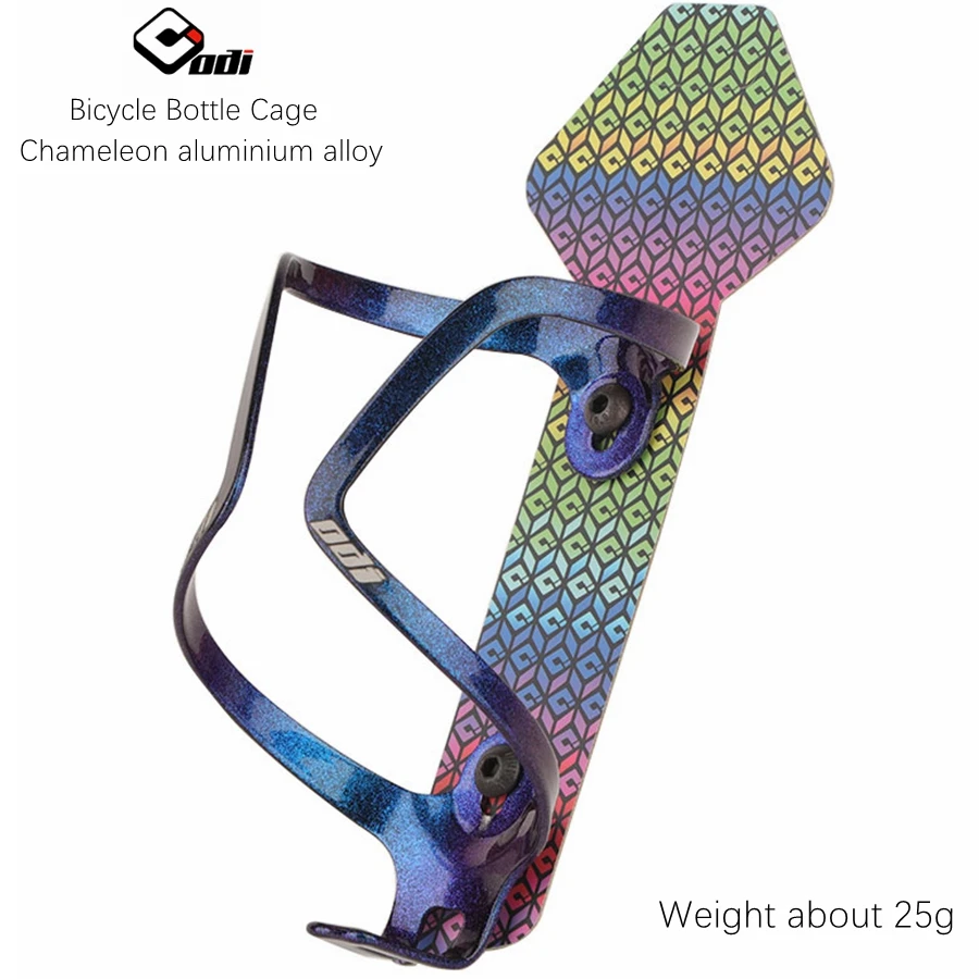 ODI Fahrrad Flaschenhalter Bunte Wasserkocher Halter Halterung Ultraleicht Chameleon Aluminiumlegierung MTB Rennrad Wasserflaschenhalter Image