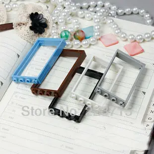 60596 20 stücke * Frame1x4x6 * DIY erleuchten Blocks teine, kompatibel mit Lego-Montage partikeln Image