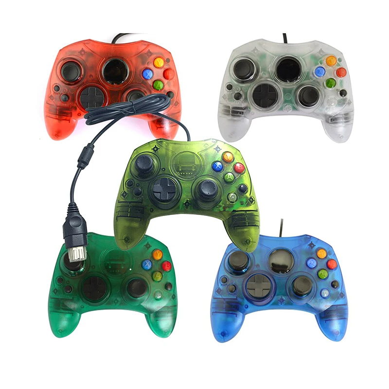 Hochwertiger, transparenter, kabelgebundener Gamepad-Joystick-Gamecontroller für nur Xbox Image