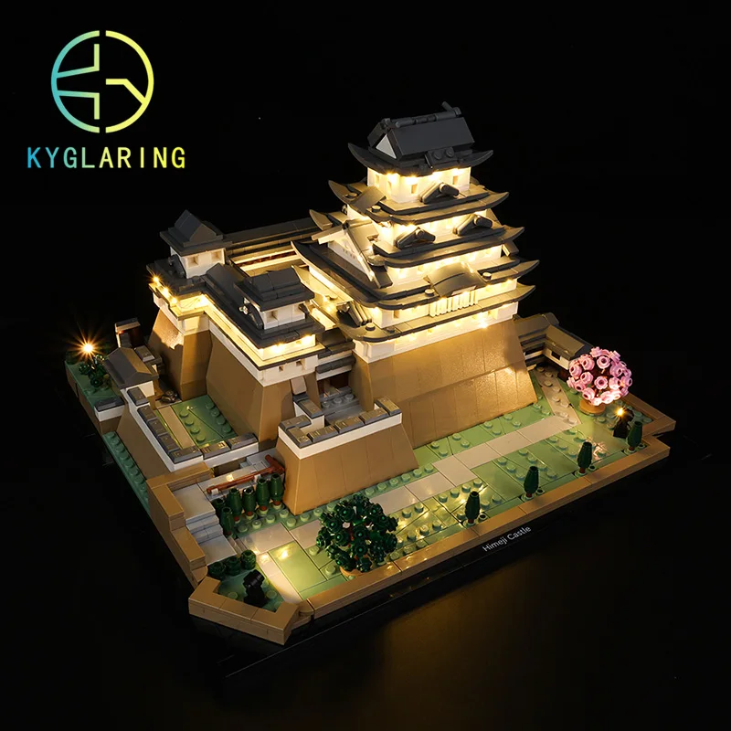 Kyg laring Light Kit für 21060 Himeji Castle White Heron Castle Block Modell (nicht enthalten Bausteine) Image