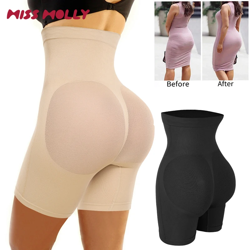 Hohe Taille Nahtlose Body Shaper Shorts Shapewear Frauen Bauch-steuer Oberschenkel Abnehmen Sculpting Butt Lifter Mesh Gesäß Enhancer Image