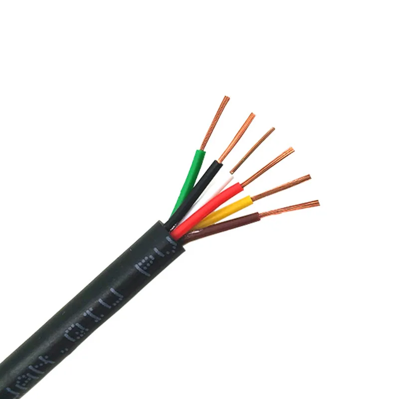 2/5/10 Meter PVC-ummanteltes Drahtkabel, 26, 24, 22, 20, 18, 16 AWG, Signalkabel aus reinem Kupfer, 2, 3, 4, 5, 6, 7, 8, 10 Kerne, elektronisches Audiokabel Image
