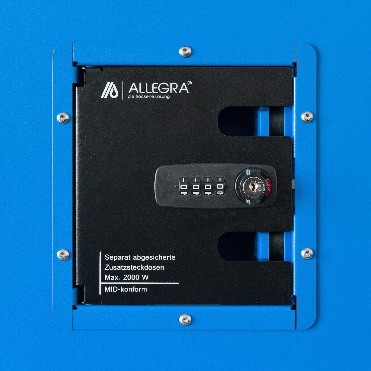 ALLEGRA Seitenkanalverdichter S3 PH mit gekkufix Anschlussstutzen und geeichtem Stromverteiler Image