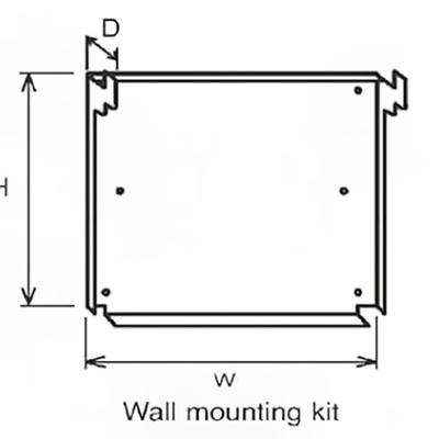 Equipex SM-1 Wall Mounting Kit for SEM-60