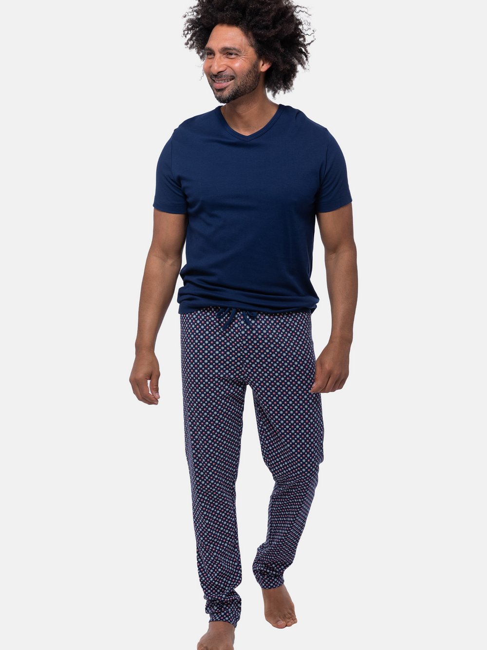 Mey Schlafanzug Herren marine, XXL Image