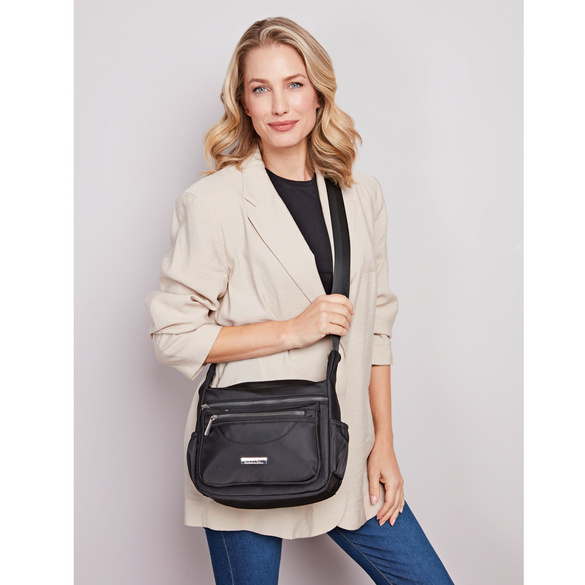 Schultertasche "Lily" schwarz Image