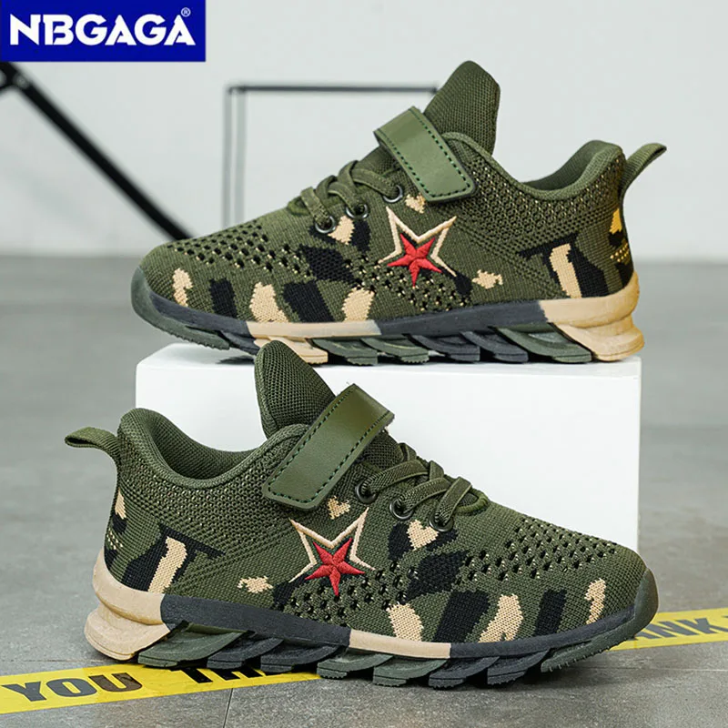 Nuove scarpe da ginnastica per bambini per ragazzi Scarpe sportive da corsa traspiranti in mesh Scarpe da ginnastica per il tempo libero di moda Bambini che camminano Taglia 29-39