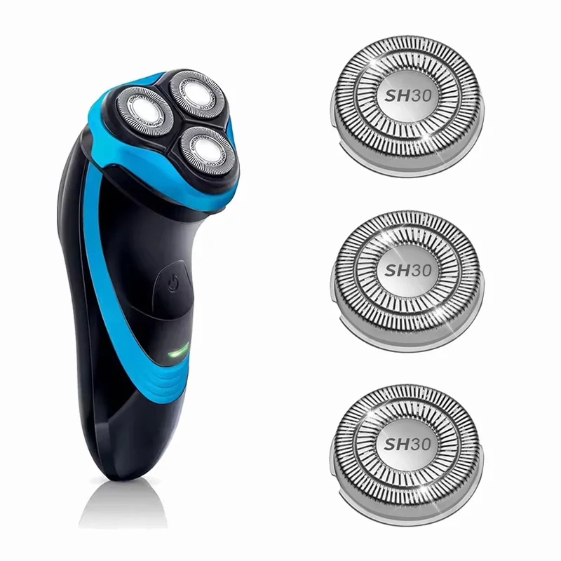 SH30 SH50 SH70 SH90 3 Stück Ersatzköpfe für Philips Norelco Rasierer Serie 3000 2000 1000 Comfortcut Ersatzrasierklingen Image