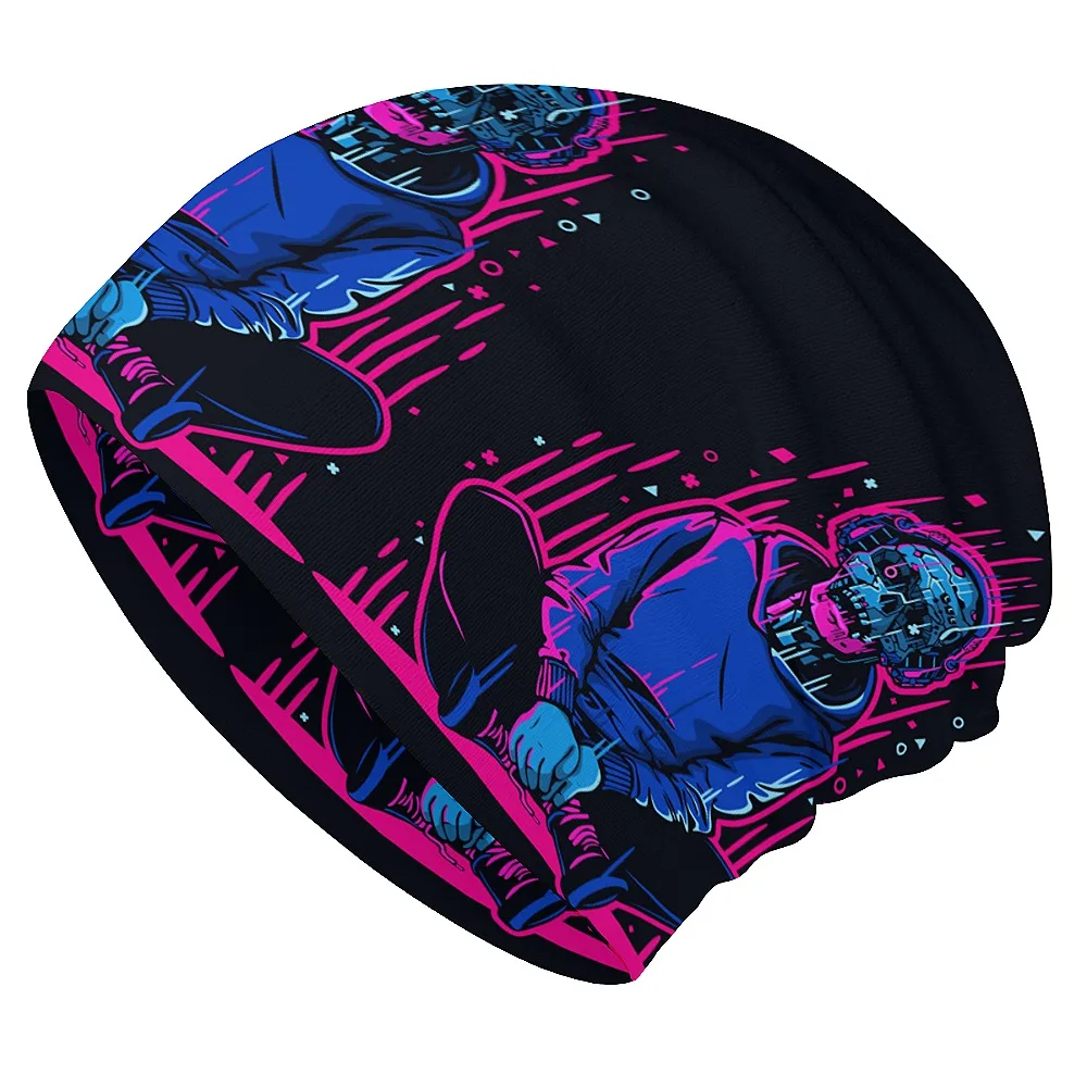 Art Cyberpunk Monster Musterdruck Street Retro Hip Hop Trend Lässige Baskenmützen Modische Hüte und Kopfschmuck für Männer und Frauen