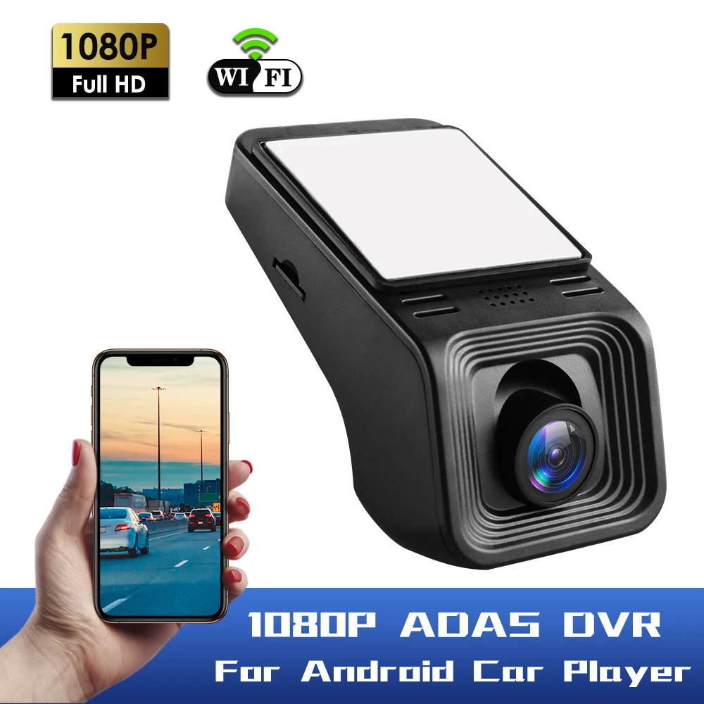 Hizpo Android Multimedia Player ADAS GPS Kamera Auto DVR HD 1080P USB Frontkamera Digital Auto Video Recorder tag vision