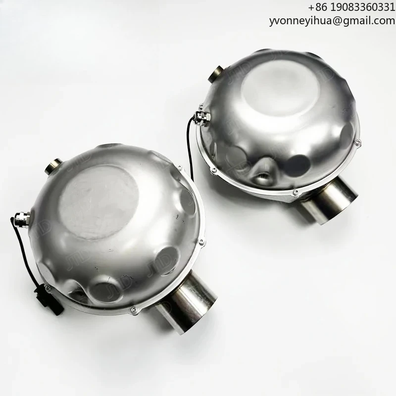 JTLD Active Sound Dual Drums Auspuff Elektronischer Booster-Lautsprecher für universelles Auto-Abgasanlage Image