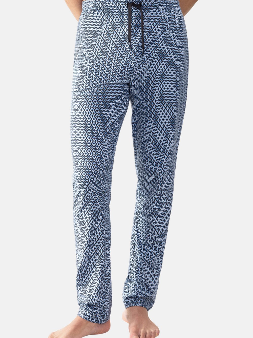 Mey Schlafanzug Hose Herren blau, S Image