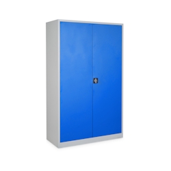 CEHA Flügeltüren- und Stahlschrank Ultra 195 x 120 x 50 cm mit Türen in RAL5010 (enzianblau) Image