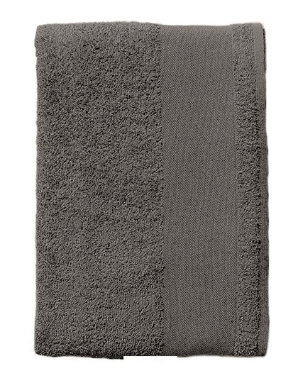 Badetuch "Island" | SOLO INVEST FRANCE SAS | Farbe: Dark Grey | Größe: 100 x 150 cm Image