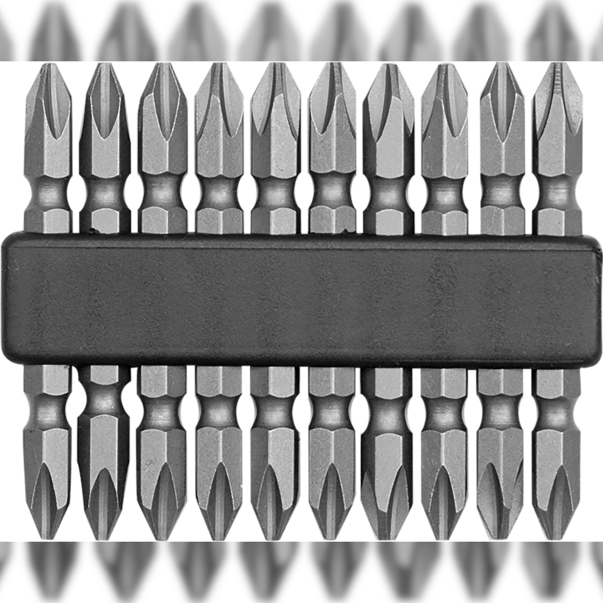 Bit Satz 1/4“ (6,3mm), Doppelbit PH2x60mm 10 Stück Image