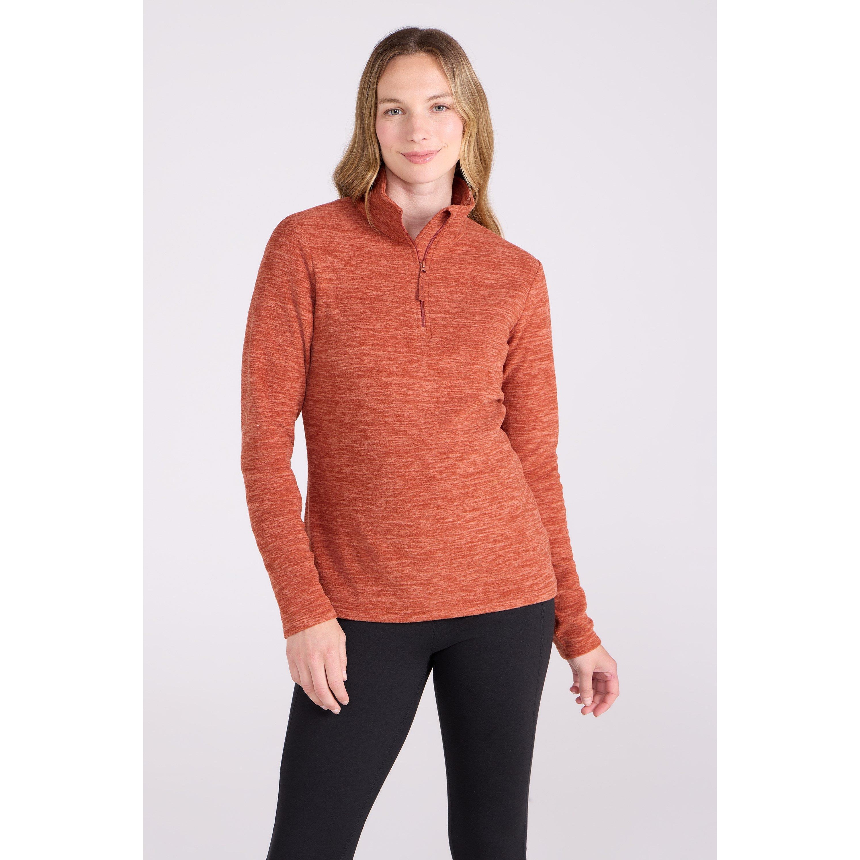 Mountain Warehouse - "Snowdon" Fleece-Oberteil für Damen (Dunkel Orange)