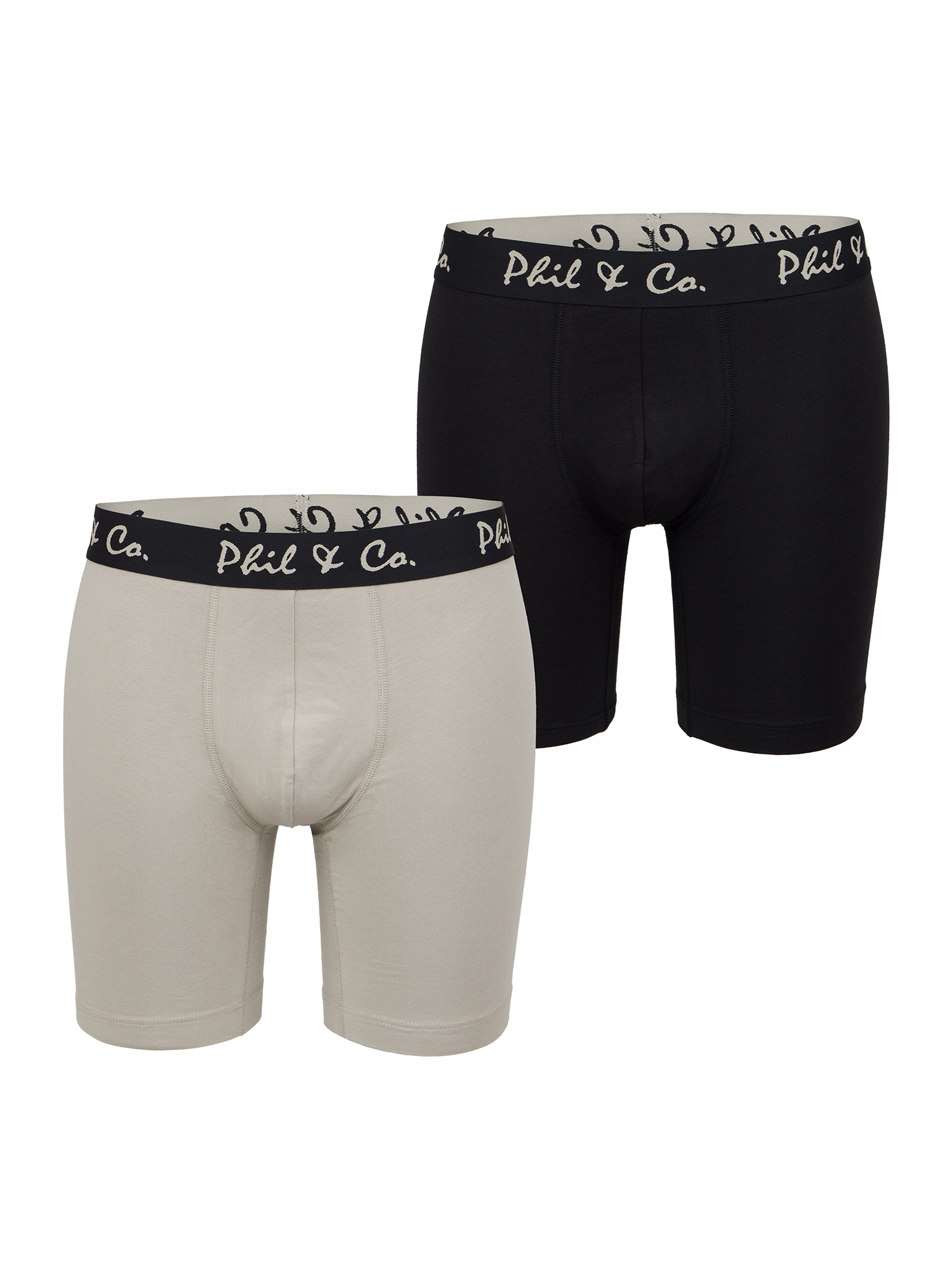 Retro Boxer Long Boxer 2-Pack Image