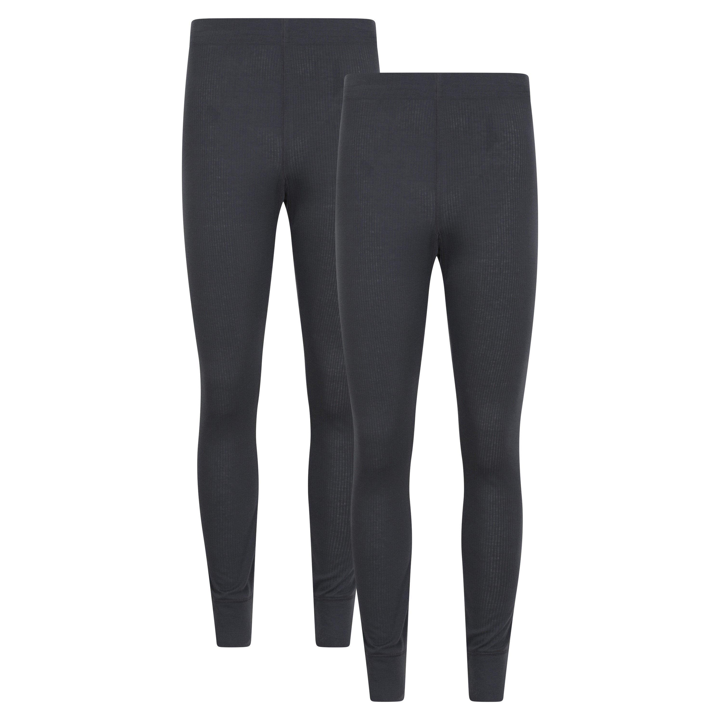 Mountain Warehouse - "Talus" Baselayerhose für Herren (2er-Pack) (Dunkelgrau) Image