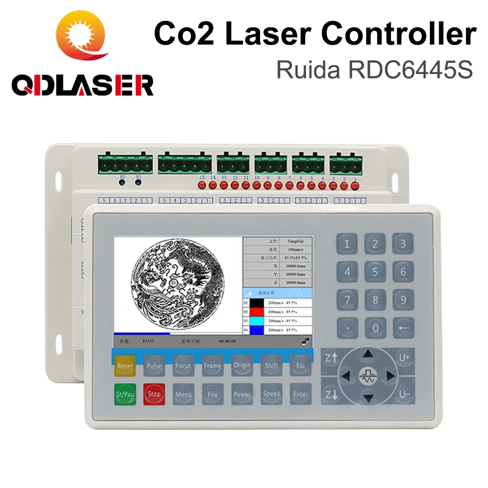 QDLASER Ruida 6445S RDC6445S CO2-Laser-Controller Upgrade 6445 6445G RDC6445G Systeme für CO2-Laser-Schneid- und Graviermaschinen Image