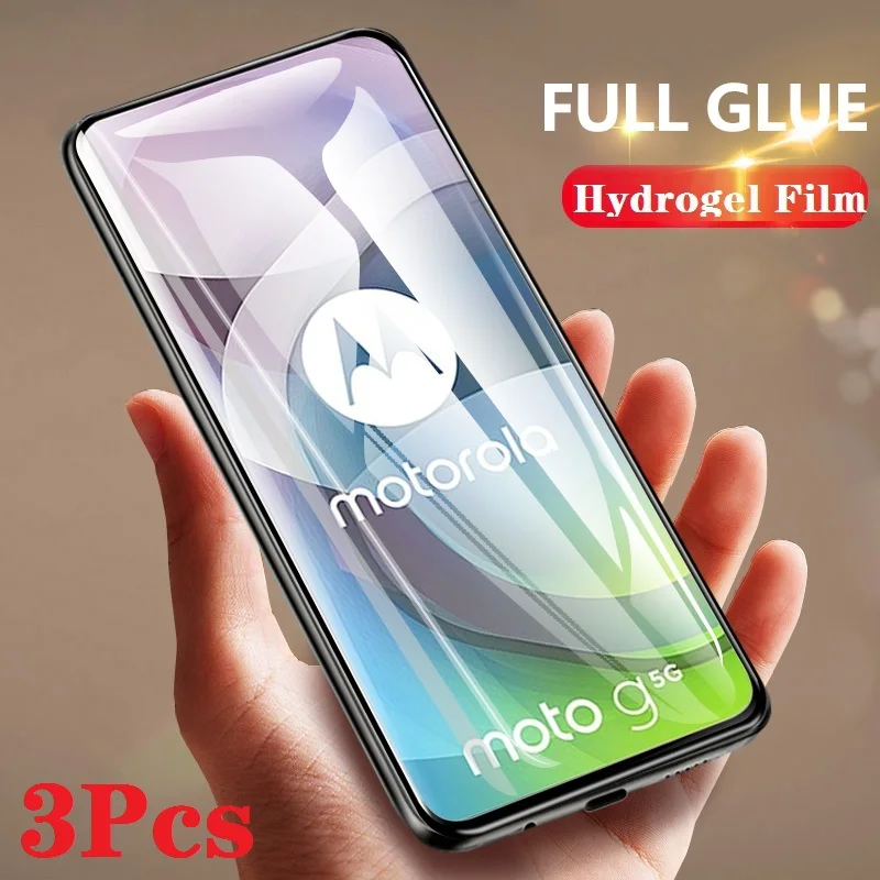 3Pcs Hydrogel Film Für Motorola Moto X50 Ultra X40 G04S G04 G14 G24 G34 G54 G85 S30 X30 pro G64 G84 Screen Protector Image