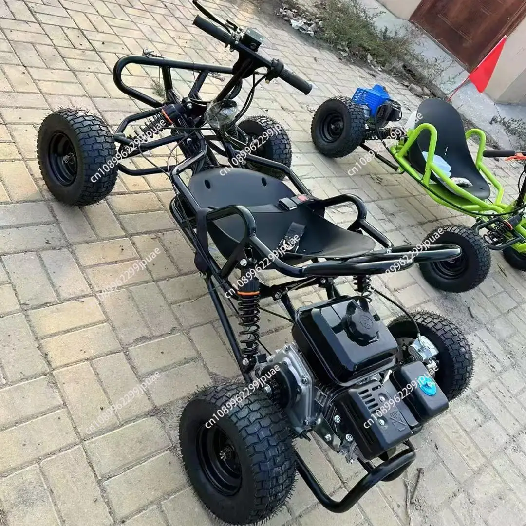 Four Chong Off-Road Kart Fuel Edition All-Terrain Mini Erwachsene Drift Mountainbike Four Wheels Beach Rally Car Image