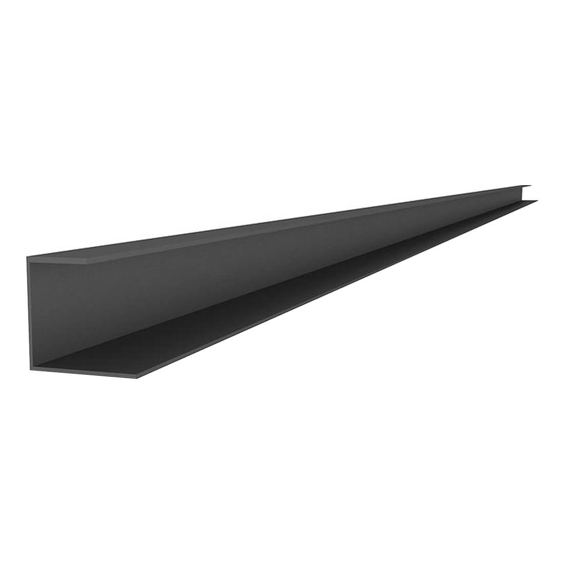 Proslat 48.5 PVC Slatwall J Trim (Charcoal)