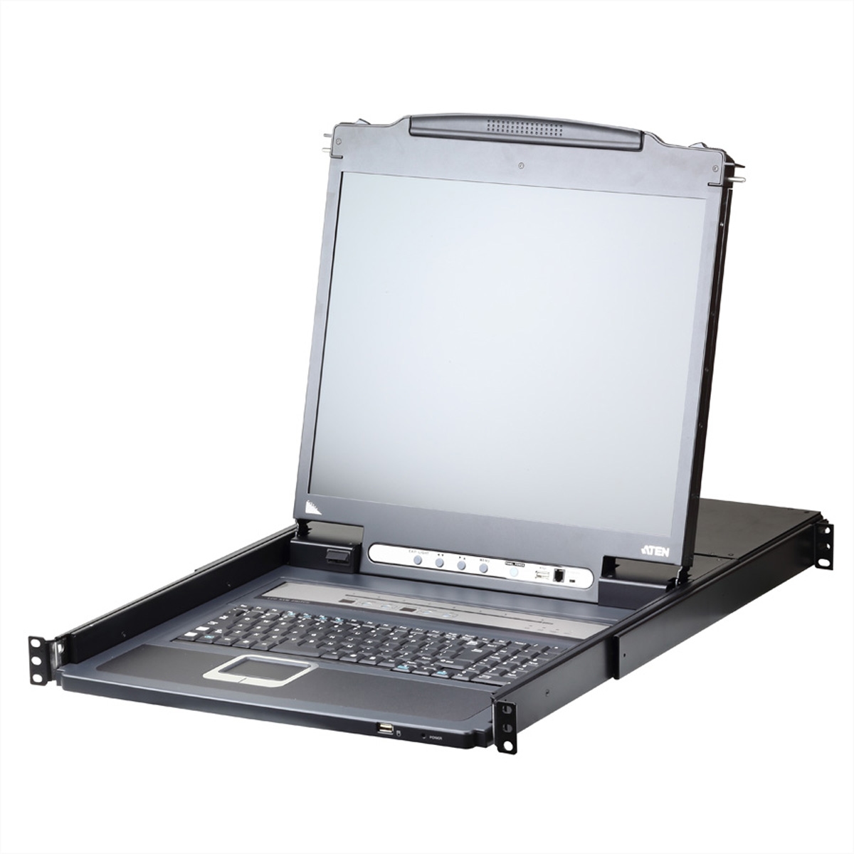 ATEN CL5708iM LCD KVM Switch Over IP, USB-PS/2,VGA , 8-Ports, CH-Layout Image